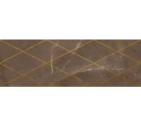 Декор LB-CERAMICS Миланезе Римский марроне 20х60 см 1664-0147-1001
