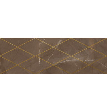 Декор LB-CERAMICS Миланезе Римский марроне 20х60 см 1664-0147-1001