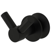 Крючок двойной подвесной Сунержа Виктория для полотенцесушителя матовый черный 31-2010-0002