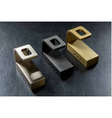 Крючок для ванной подвесной Boheme Q хром/черный 10946-CR-B