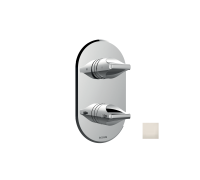 Внешняя часть термостата Bossini Apice Z00500.094 на 2-5 выходов Никель шлифованный