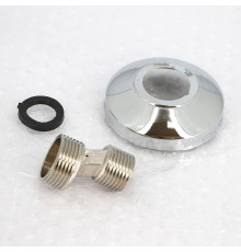 Эксцентрик хромированный с розеткой Idronord 3/4x1/2 дюйма 12640000DF