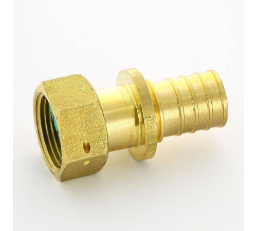 Муфта аксиальная Uni-Fitt 25х3/4 с накидной гайкой и плоской прокладкой 754G8300