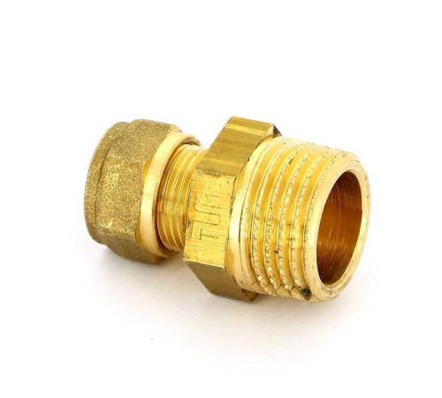 Муфта обжимная Tiemme 1100 10х1/2 наружная резьба 1100019