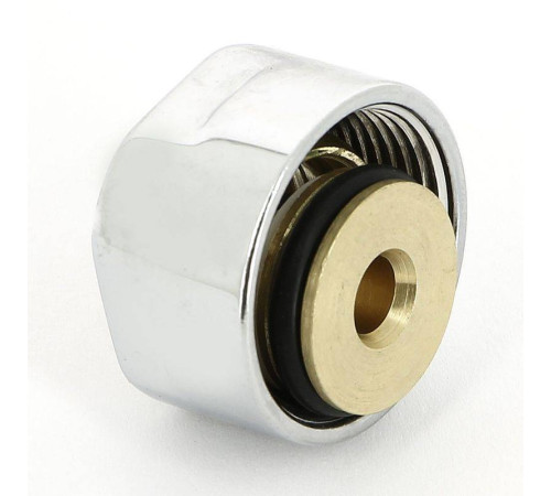 Соединитель для металлопластиковой трубы Carlo Poletti 16.2х2.6 мм хром A58513B