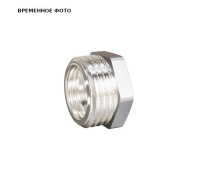 Футорка LD Pride 1 x 1/2 латунная никелированная LD.67.507.25х15