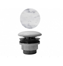 Донный клапан GSI AltaCeramica AC90635 с открытым сливом для раковин без перелива Marbled white AC90635