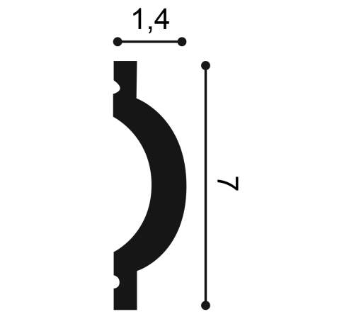 Молдинг Orac Decor P9901 P9901