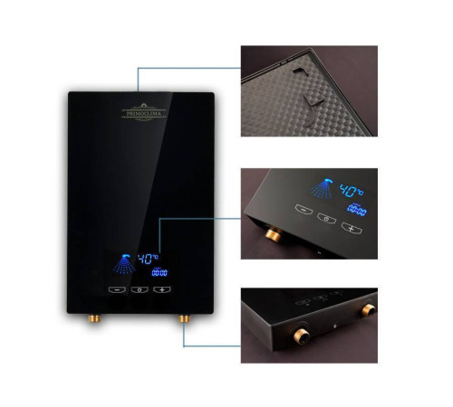 Водонагреватель проточный PrimoClima PC VITA 8.5 (B) черный 8.5 кВт 12561