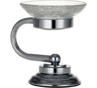 Мыльница Boheme Murano настольная 11.5х12х14.5 см хром 10910-CR