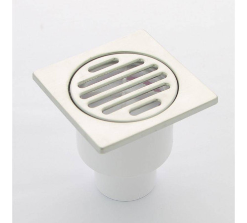 Трап McAlpine MRFG4V 100x100 мм вертикальный выпуск 50 мм нержавеющая сталь MRFG4V