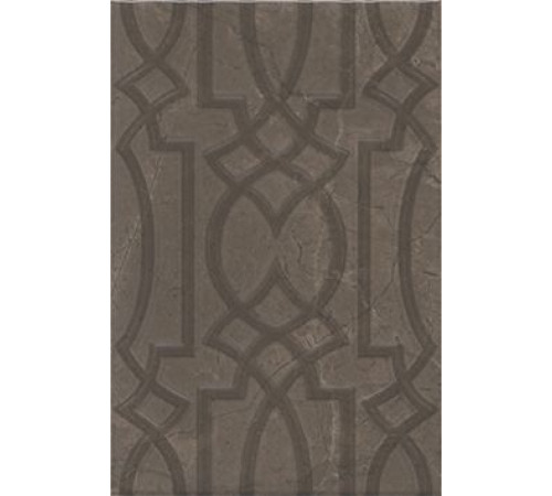 Плитка настенная Kerama Marazzi Эль-Реаль коричневый структура 20х30 см 8319