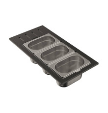 Контейнер Omoikiri DC-02-3-IN нержавеющая сталь 4999078