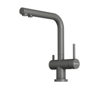 Смеситель для кухни Omoikiri Nagano-P-PL с подключением фильтра платина 4974064