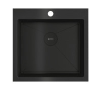 Кухонная мойка Omoikiri Akisame 51-GB 51x51 см графит 4997013