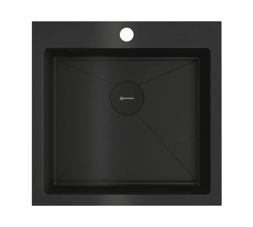 Кухонная мойка Omoikiri Akisame 51-GB 51x51 см графит 4997013