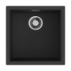 Кухонная мойка Omoikiri Yamakawa 45T-U/I-BL Tetogranit 45.6 x 45.6 см черный 4993302