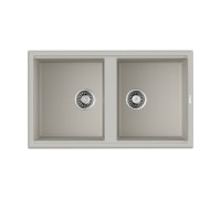 Кухонная мойка Omoikiri Tedori 86-2-WH 86x51 см белый 4993927