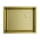 Кухонная мойка OMOIKIRI Taki 54-U/IF Side SF-LG 54x44 см светлое золото 4997092