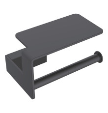 Держатель для туалетной бумаги Boheme Q черный 10941-B