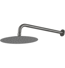 Верхний душ Allen Brau Priority 30x30 см графит браш 5.31A17-MG