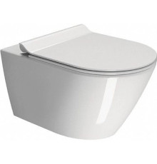 Унитаз подвесной Catalano Kube X 55x36 см безободковый Swirlflush 941511