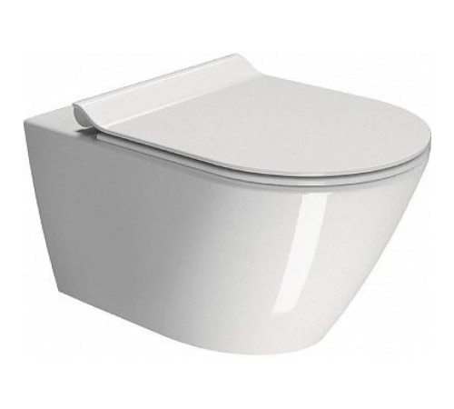 Унитаз подвесной Catalano Kube X 55x36 см безободковый Swirlflush 941511
