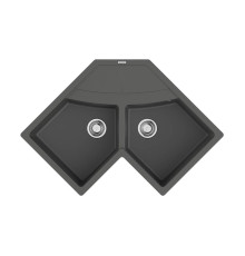 Кухонная мойка Omoikiri Sumi 83C-PL Tetogranit 102.1x83 см платина 4993860