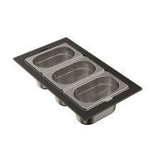 Контейнер Omoikiri DC-04-3-IN нержавеющая сталь 4999087