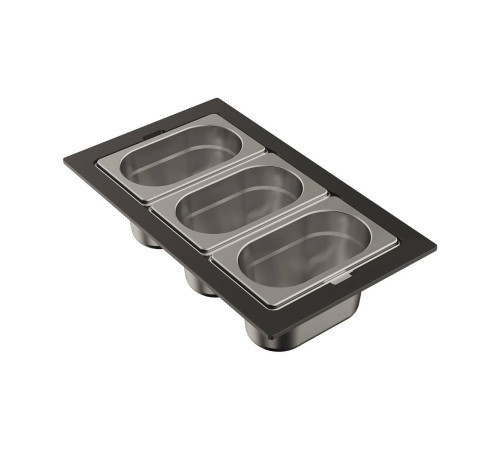 Контейнер Omoikiri DC-04-3-IN нержавеющая сталь 4999087