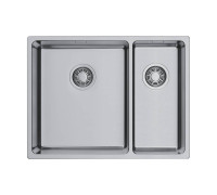 Кухонная мойка Omoikiri Tadzava 58-2-U/I-L Ultra 15-IN 58x44 см нержавеющая сталь 4997118