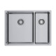 Кухонная мойка Omoikiri Tadzava 58-2-U/I-L Ultra 15-IN 58x44 см нержавеющая сталь 4997118