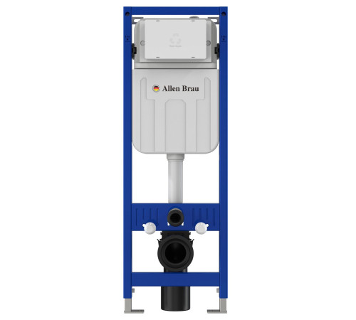 Инсталляция для унитаза Allen Brau Pneumatic Slim 38x26x111.7 см 9.11102.20