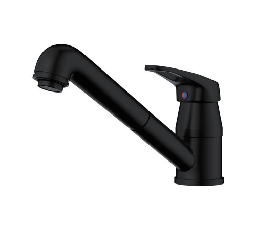 Смеситель для кухни Omoikiri Tateyama-S-GB с выдвижным изливом графит 4994365