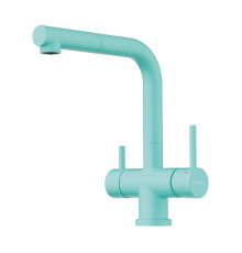 Смеситель для кухни Omoikiri Takamatsu-S-AZ с выдвижным изливом под фильтр Azur Blue 4994492