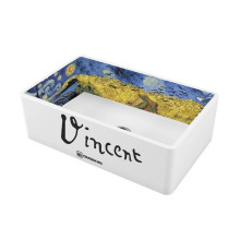 Кухонная мойка Omoikiri Mikura 76-Vangogh Natceramic 76x46 см белая 4993024