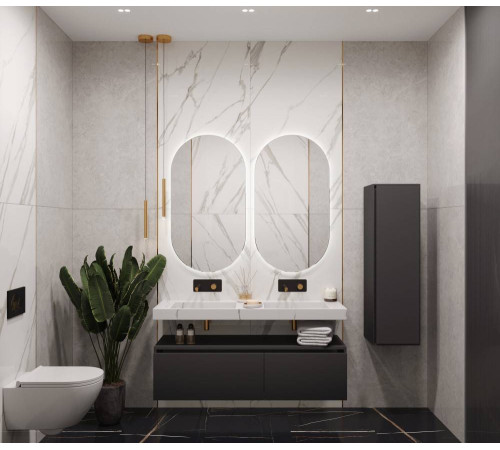 Раковина мебельная Armadi Art Flat 141х45.2х8 см прямоугольная белая 859-140-CLCT