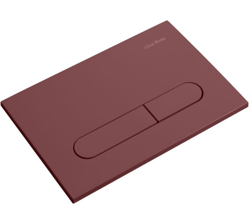 Клавиша смыва Allen Brau Project Color 23.1x15.7 см бордо 9.2PR01.BD