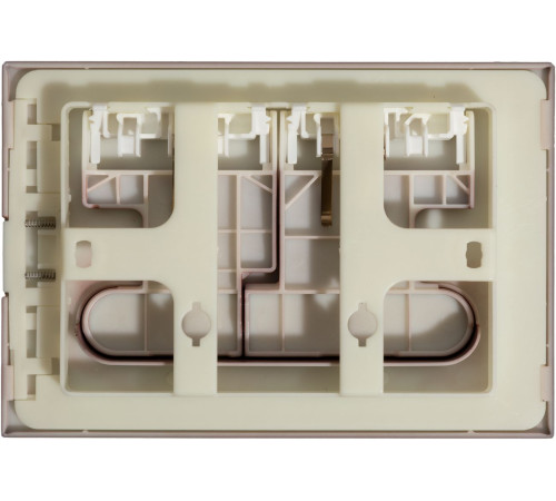 Клавиша смыва Allen Brau Project Color 23.1x15.7 см бордо 9.2PR01.BD