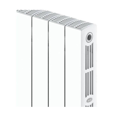 Радиатор биметаллический RIFAR SUPReMO 500 4 секции боковое подключение белый Н11476 RAL 9016