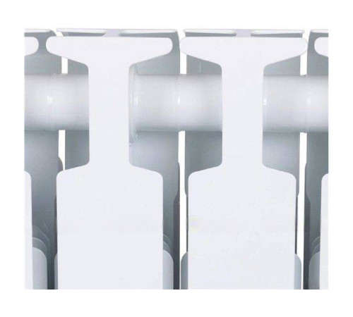 Радиатор биметаллический Rifar Monolit 500 4 секции боковое подключение белый Н11594