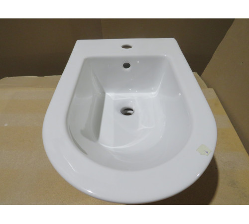 Биде подвесное GSI Kube X 550x360 мм с отверстием под смеситель без крепежа 9465111