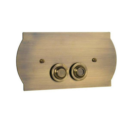 Кнопка смыва Boheme Medici для инсталляции бронза 651