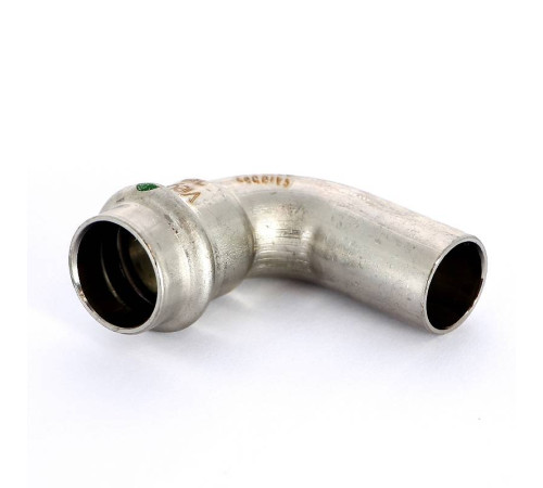Отвод однораструбный 90° Viega Sanpress Inox пресс нержавеющая сталь 18 мм 435714