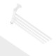 Полотенцесушитель электрический Energy I chrome G4 RAL 9003 EETR00IG400000R903M