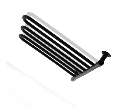 Полотенцесушитель электрический Energy U chrome G3 черный матовый RAL 9005 EETR00UG300000R905M