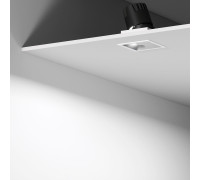 Точечный светодиодный светильник 10W 4000K белый/хром 25091/LED