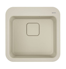Кухонная мойка Omoikiri Tasogare 51-PA Artgranit 51x51 см пастила 4993738