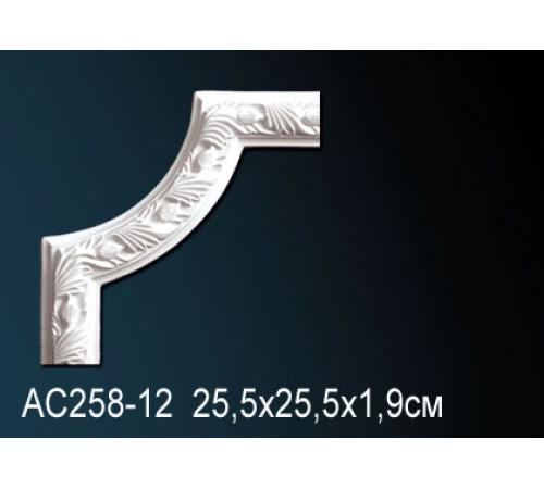 Угловой элемент для молдинга Perfect AC258-12 полиуретан