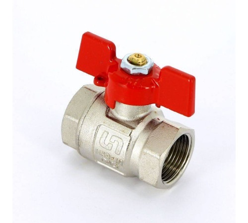 Кран шаровой Uni-Fitt ETALON 3/4 ВВ полнопроходной бабочка 110T3000